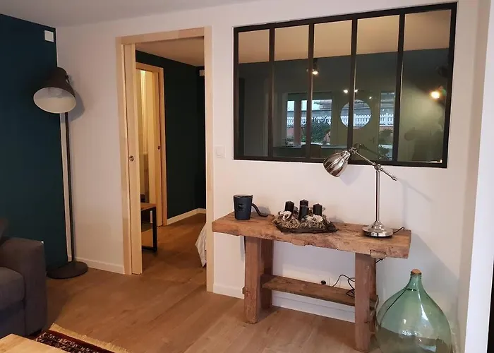 L'atelier, Avec Jardin à 100 M De La Mer. Appartamento Donville-les-Bains